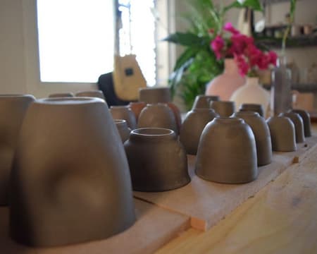 Arwa’s studio for ceramic art