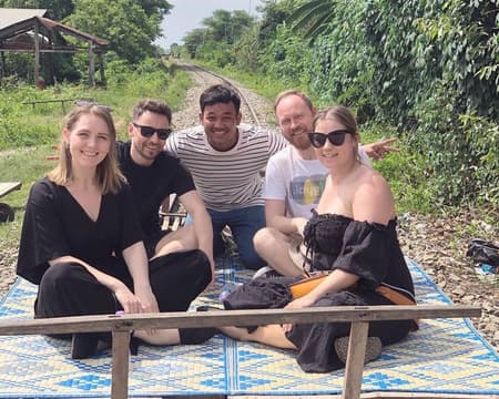 Siem Reap – Battambang with English speaking guide and sightseeing including Bamboo Train & Phare Circus