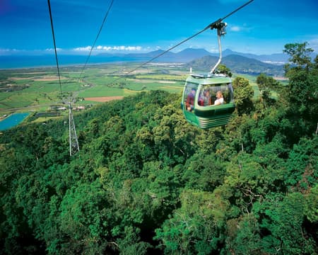 Skyrail Rainforest Cableway, Kuranda Village, Kuranda Scenic Railway (with return transfer)