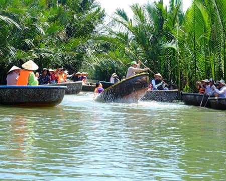 Half Day Hoi An City & Coconut Basket Boat Tour - Small Group Tour