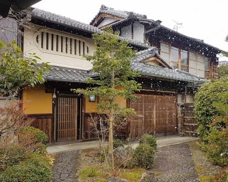 Teezeremonie in Kyoto: Garten Teehaus (Privat)