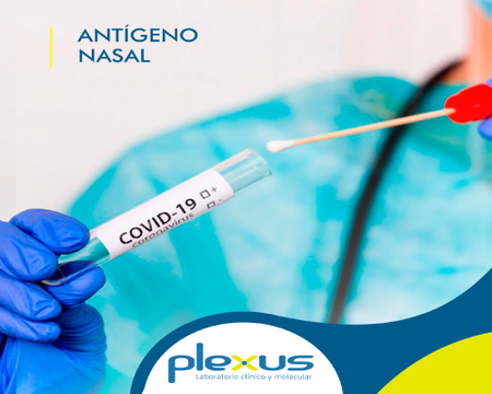 Plexus Laboratorio Clínico Molecular - Prueba Rápida de Antígeno Nasal COVID-19