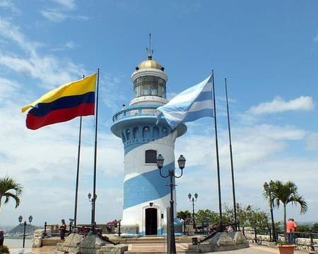 Guayaquil City Tour + Cerro Santa Ana Lighthouse