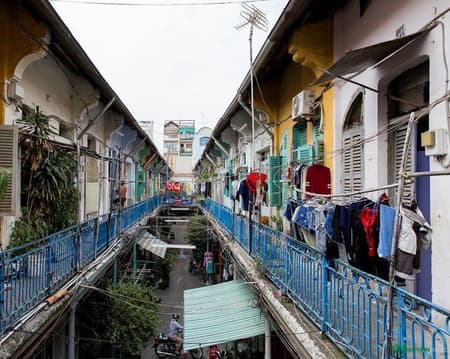 Ride through Saigon on a Vespa