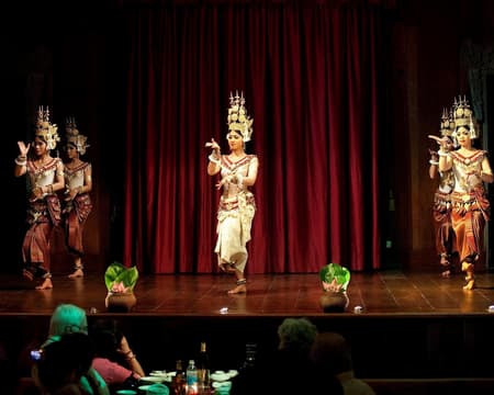Dinner with Apsara Dance Show - no Tuk Tuk Transfer