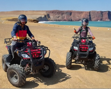 Tour a la Reserva Nacional de Paracas en Cuatrimotos