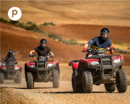 Cuatrimotos en Morada de los Dioses