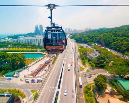 Sentosa island combos (Cable Car + Wings of Time+ Arbora Cafe + 4d any 2 rides)