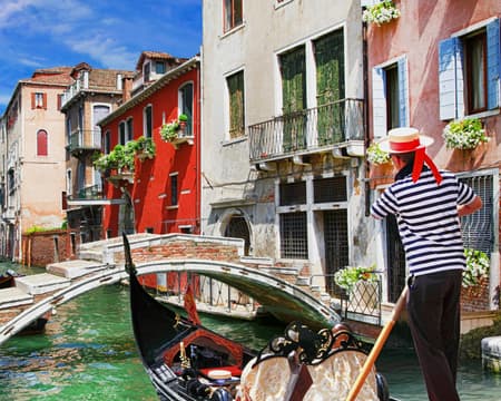 Expérience Venise entre collines et canaux