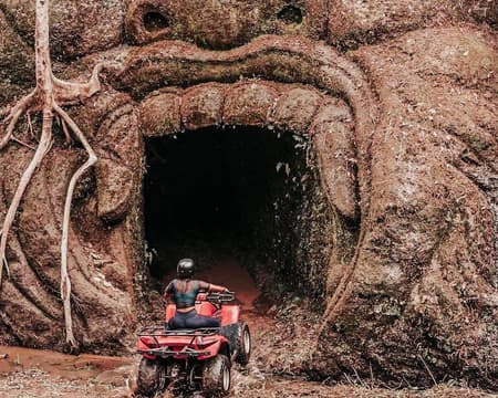 Gorilla Cave Jungle ATV Quad Bike Tour - Single Full Track