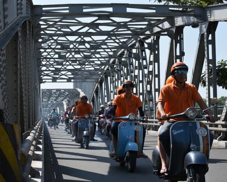 Hue Imperial City By Vespa - Small Group Tour