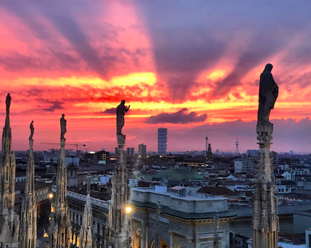 Duomo Cathedral With Terraces