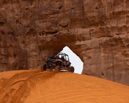 جولة بوجيز اليو تي في في العلا