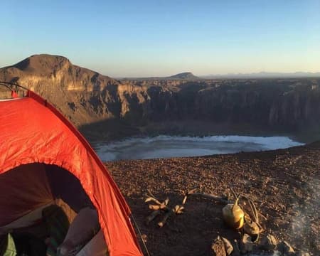 Al Wahbah Crater Camping Tour Riyadh