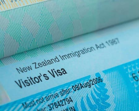 VISA A NUEVA ZELANDA