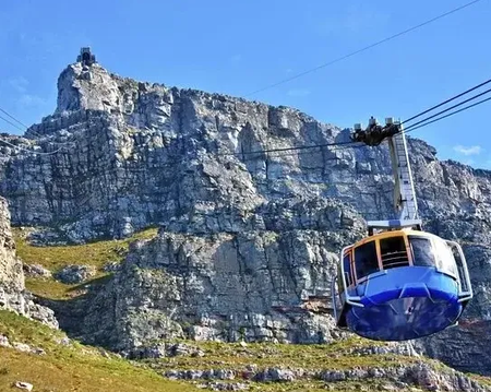 Table Mountain Return Cable Car Ticket with Half Day City Tour