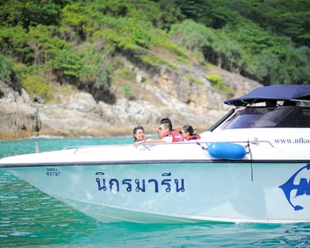 Coral Island Tour with Speedboat & Indian Lunch