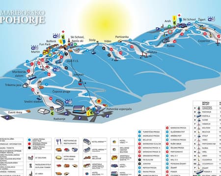 6 day skipass POHORJE SKI RESORT