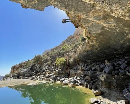 Balcony walk & Via Ferrata on Jabal Shams 