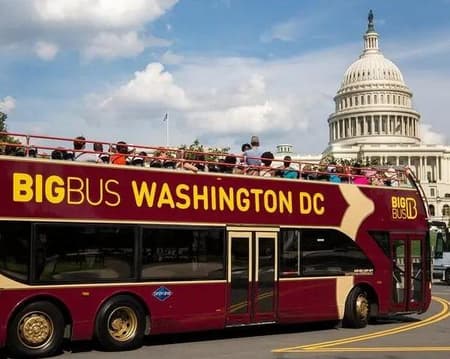 Washington Hop-On Hop-Off Tour - Any Official Pickup Point