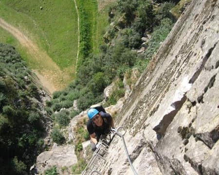 Via Ferrata della Balma and Truna Trail