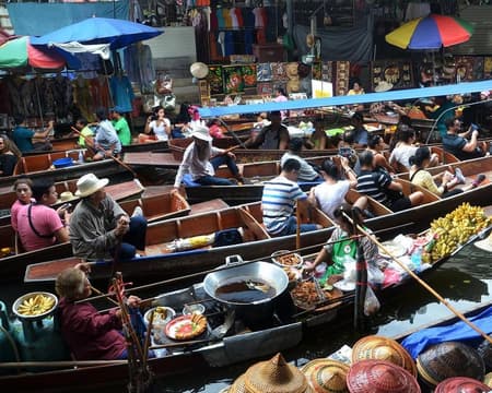 Privater Halbtagesausflug "Bangkok City & Tempel"