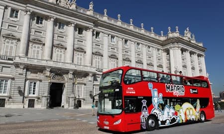 Stadstour Madrid hop-on hop-off buskaartjes: een dag en twee dagen