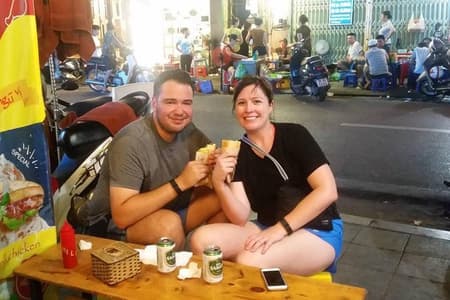 Excursión a pie por la calle privada de Hanoi con auténtica comida gourmet