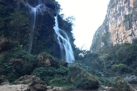 Cascada el Aguacero y Cañón Río La Venta - Reserva de la Biosfera Selva El Ocote