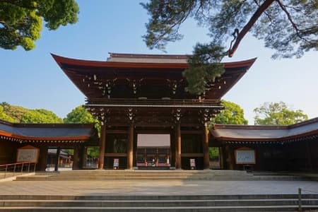 Tour de medio día al santuario Meiji Jingu en transporte público
