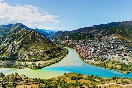 Mtskheta,Jvari,bazaar,wine,Two UNESCO.All inclusive 4 hours tour