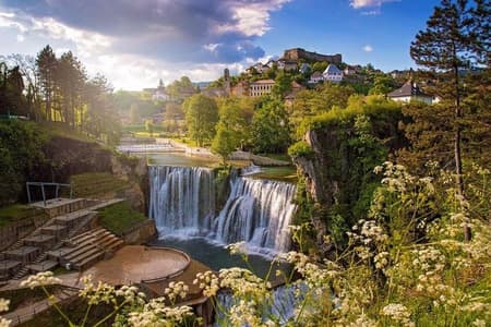 Jajce, Travnik, lago Pliva e passeio pelos moinhos de água