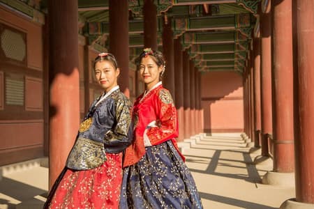 Hanbok rental, hanbok experience