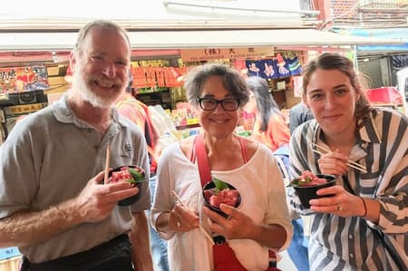Old Meets New: Fish Market Tour Of Tokyo