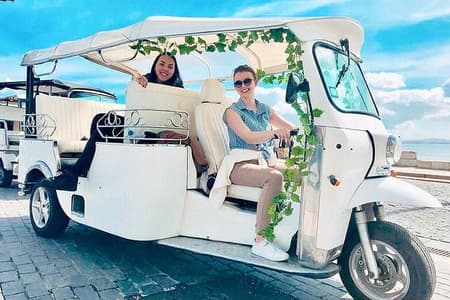 Tuk Tuk Lisbon Guided tour! 100% PRIVATE & PERSONALIZED