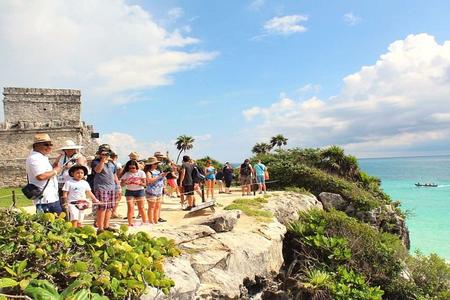 Excursão incrível a Tulum, Coba, Cenote e Playa del Carmen