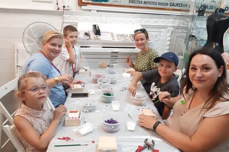 Gaudi Mosaic Workshop for children in Barcelona