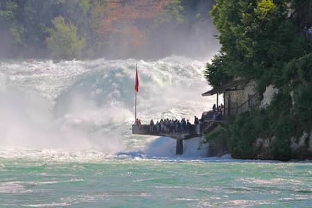Rhine Falls Coach Tour incl. entry tickets from Zurich