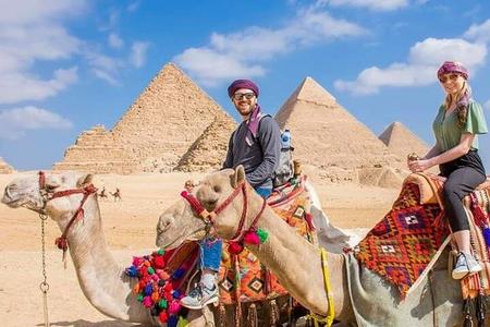 All-inclusive Giza pyramids, sphinx,camel,lunch, Inside pyramid