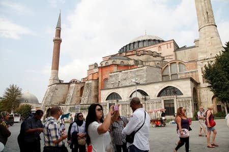 Istambul: Visita guiada a Hagia Sophia e a Mesquita Azul