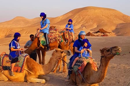 Marrakech Desert: Dinner show with Quad bike and Camel ride