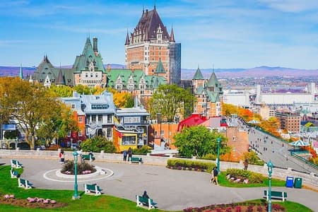 Desde Montreal : Excursión de un día a la ciudad de Quebec con recogida en el hotel