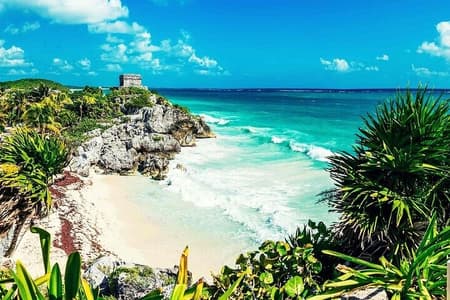 Full Day Tulum Ruins Tour Cenote and Swimming with Sea Turtles
