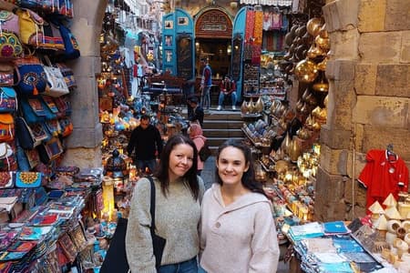 Visita guidata VIP del Cairo al mercato Khan El-Khalili con pranzo