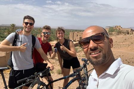 Privé mountainbike excursie van een halve dag om de Palmeraie Skoura te ontdekken