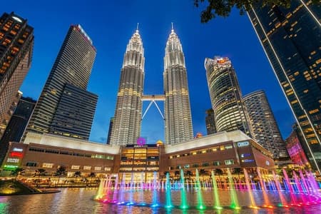 Da Singapore: Tour privato di Kuala Lumpur / Malacca + cena in cielo