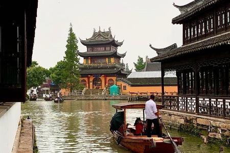 All-inclusive halvdagars privat tur till Zhujiajiao Water Town
