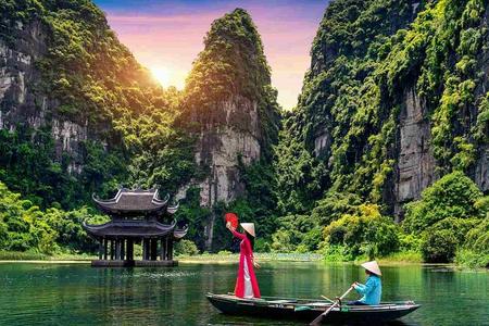 MEJOR TARIFA GARANTIZADA 1 día Trang An - Tam Coc - Cueva Mua - Hoa Lu