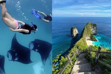 Nusa Penida Snorkeling with Manta Bay & Island Tour