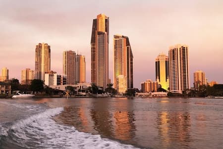 Surfers Paradise Sightseeing Sunset River Cruise